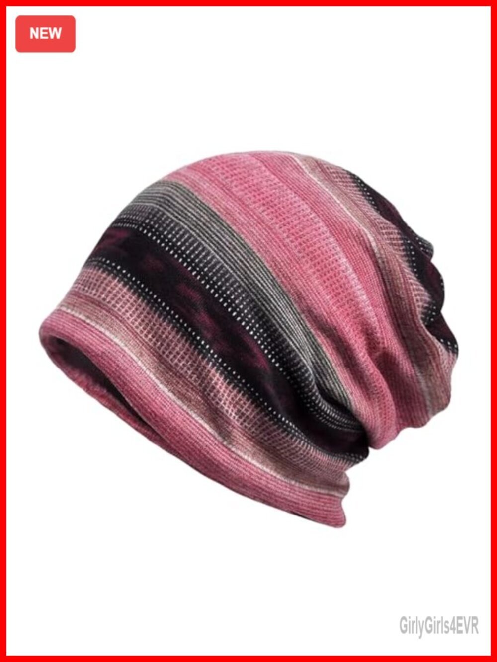 Slouchy Beanie Hat Scarf for Cancer Care Soft Cotton